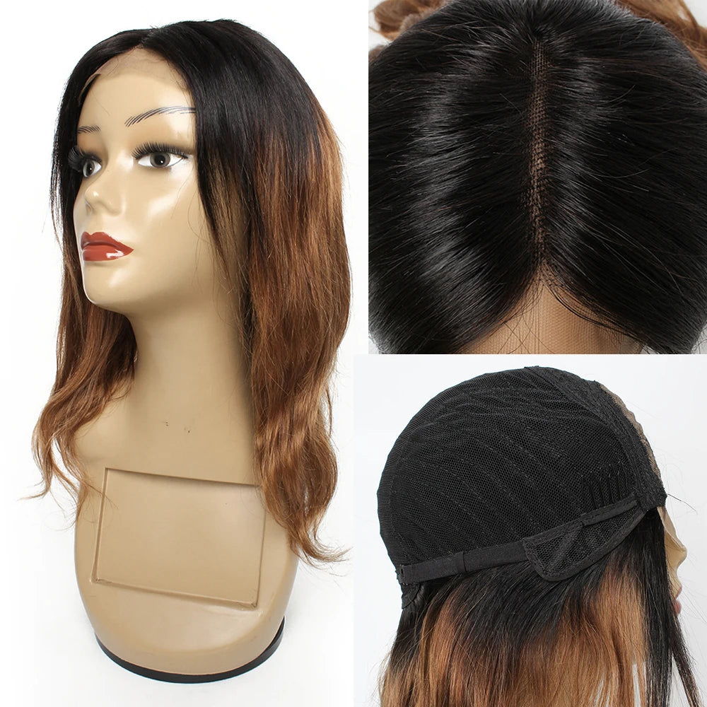 Premium 1B/Honey Blonde Ombre Body Wave Wig