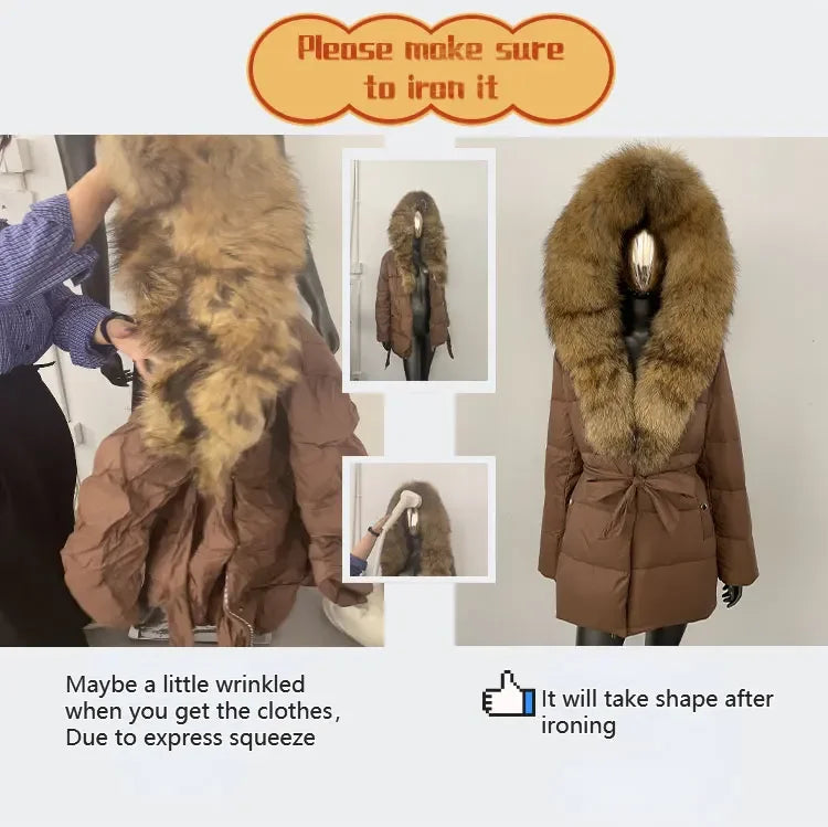 Luxury Women's Winter Down Coat