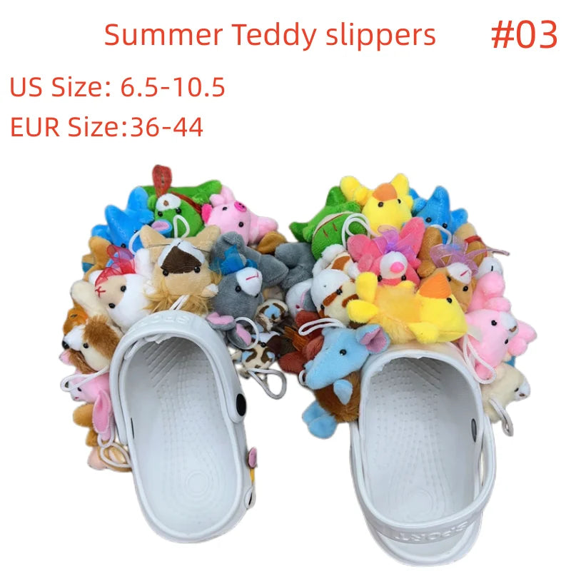 Cozy Women's Teddy Bear Slippers