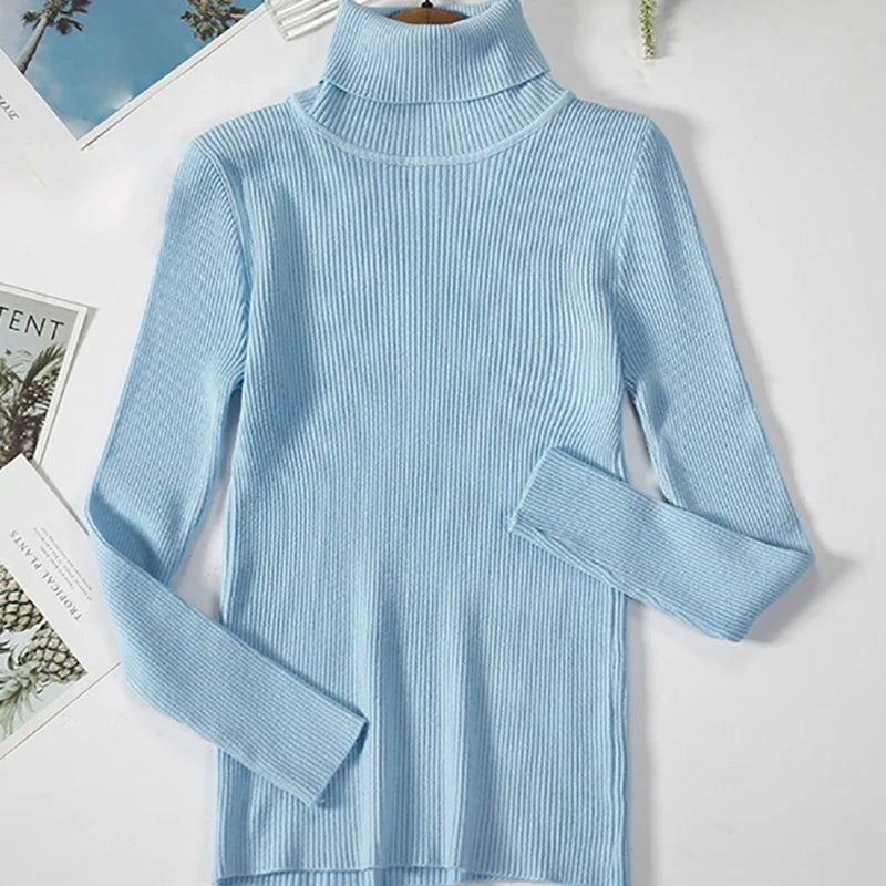 Women's Soft Turtleneck Sweater