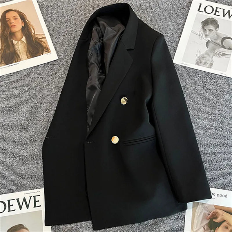 Women's Classic Double-Breasted Blazer