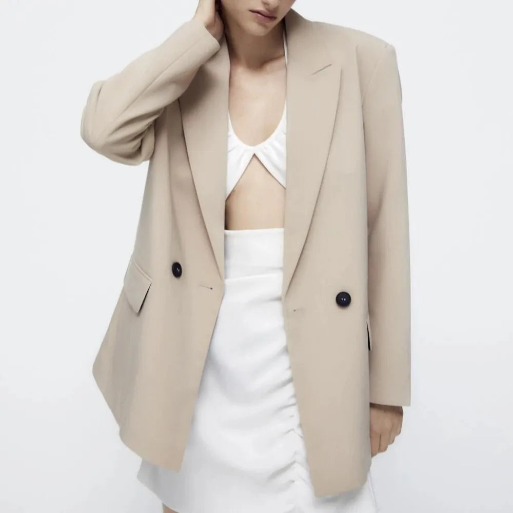 Women's Double-Breasted Blazer