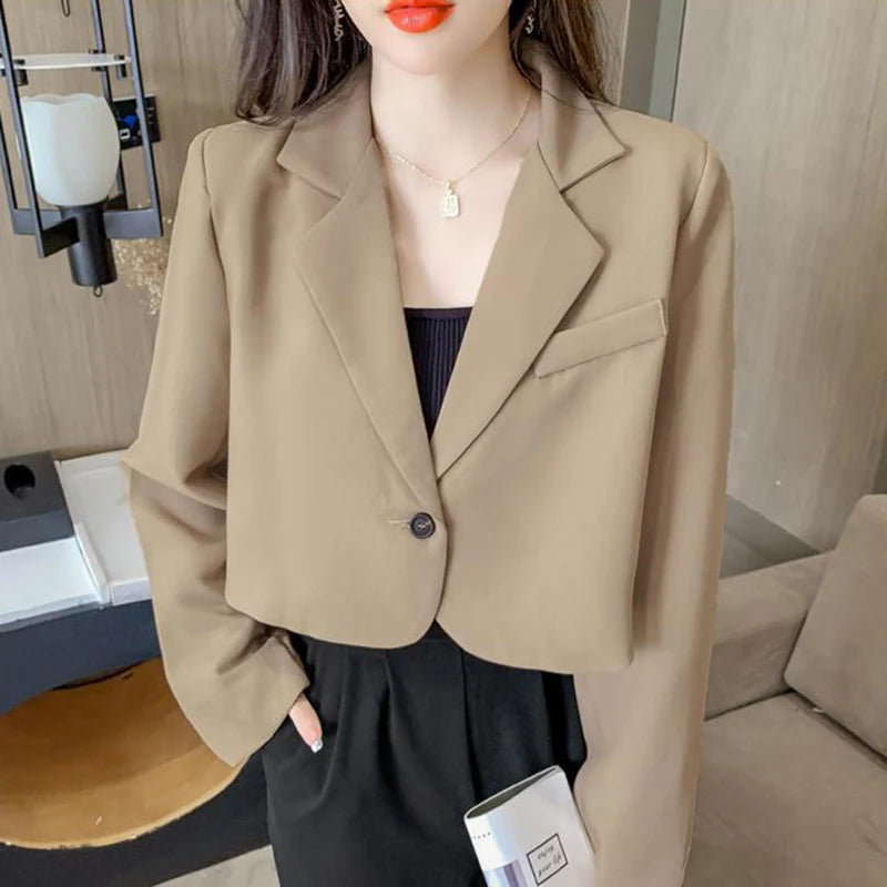 Women's Cropped Blazer