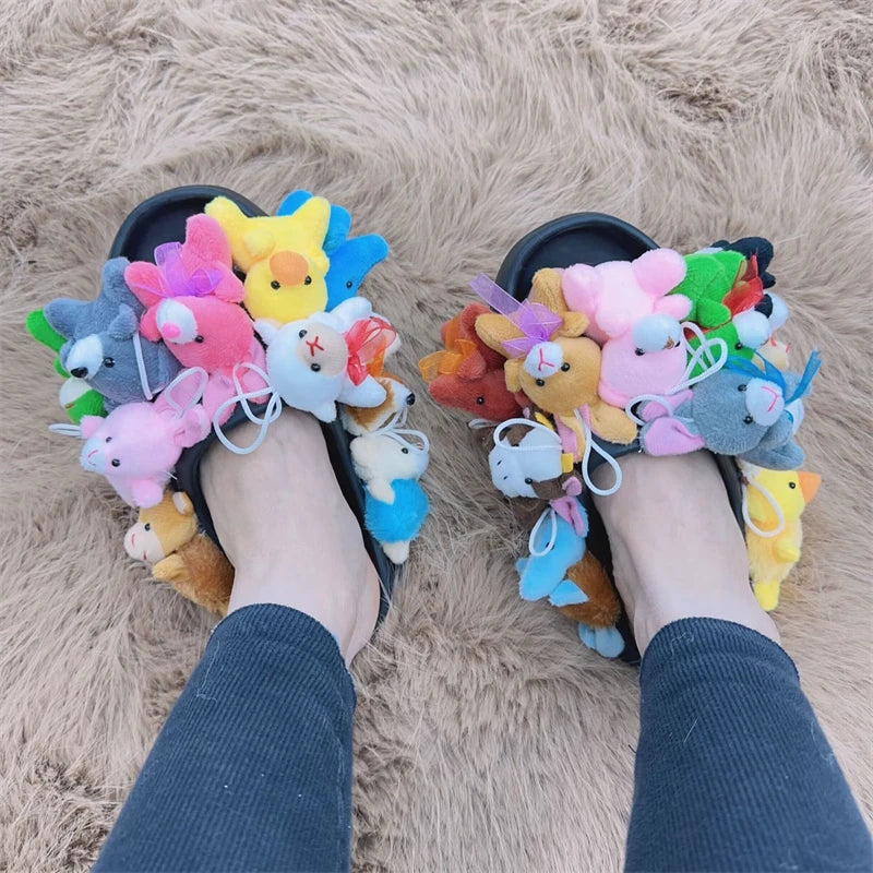 Cozy Women's Teddy Bear Slippers