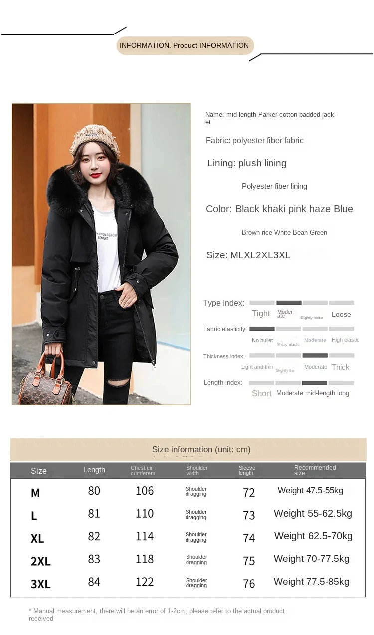 Women's Winter Parka Coat