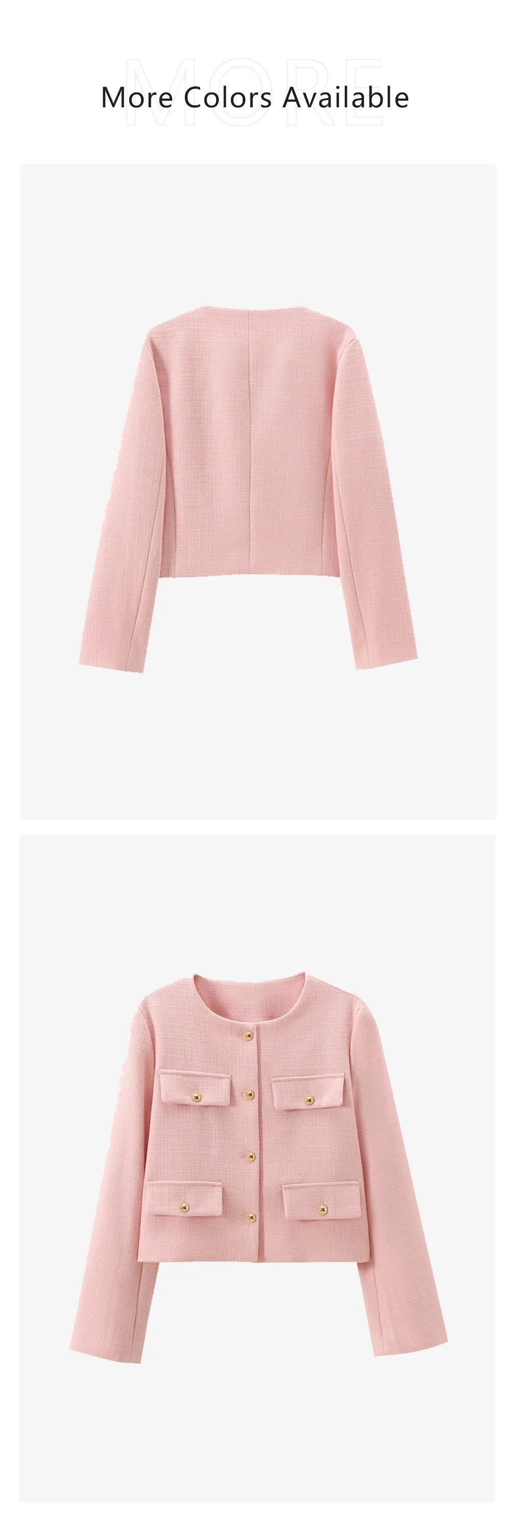 Women's Classic O-Neck Blazer