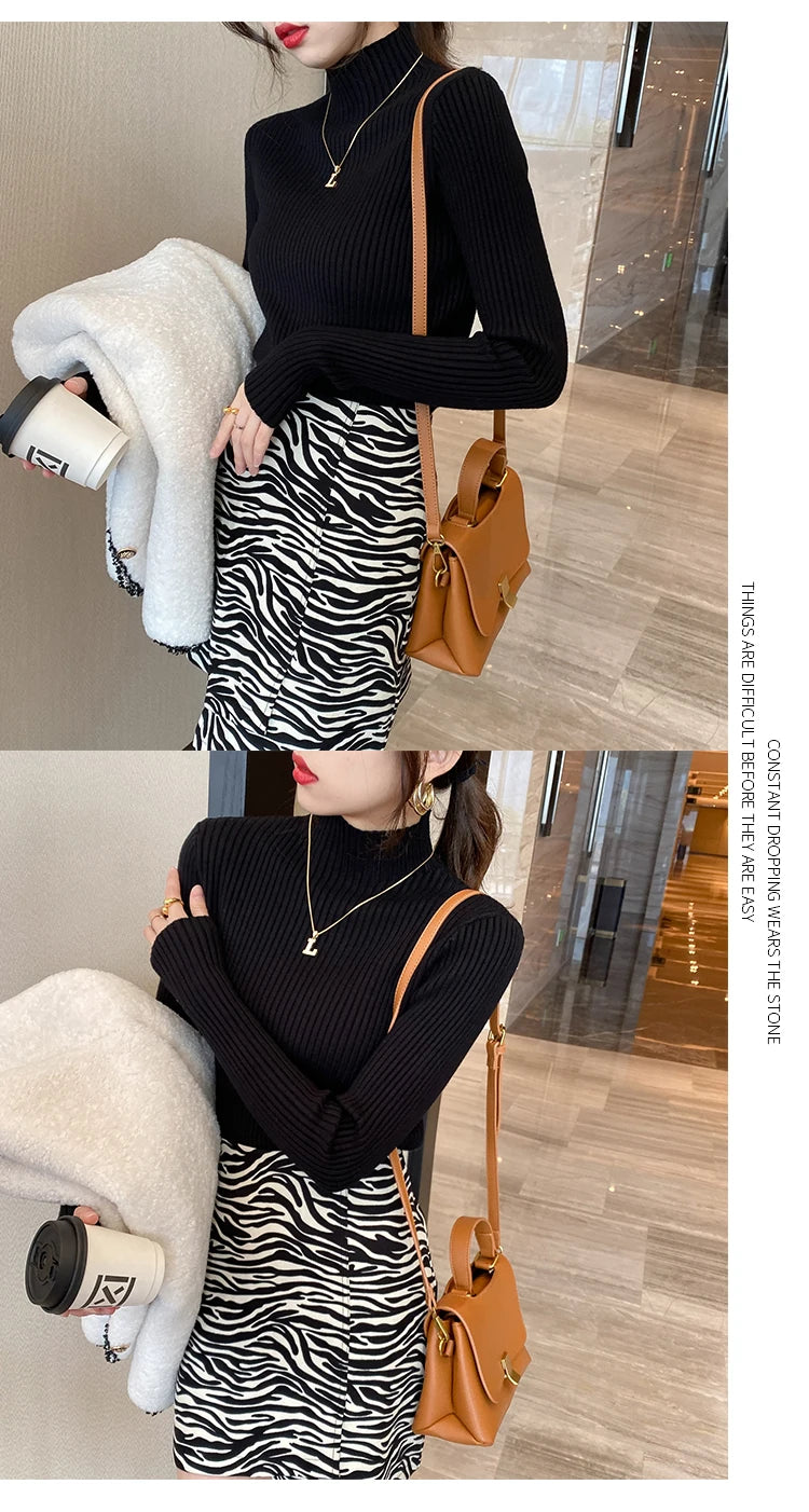 Women's Classic Turtleneck Sweater