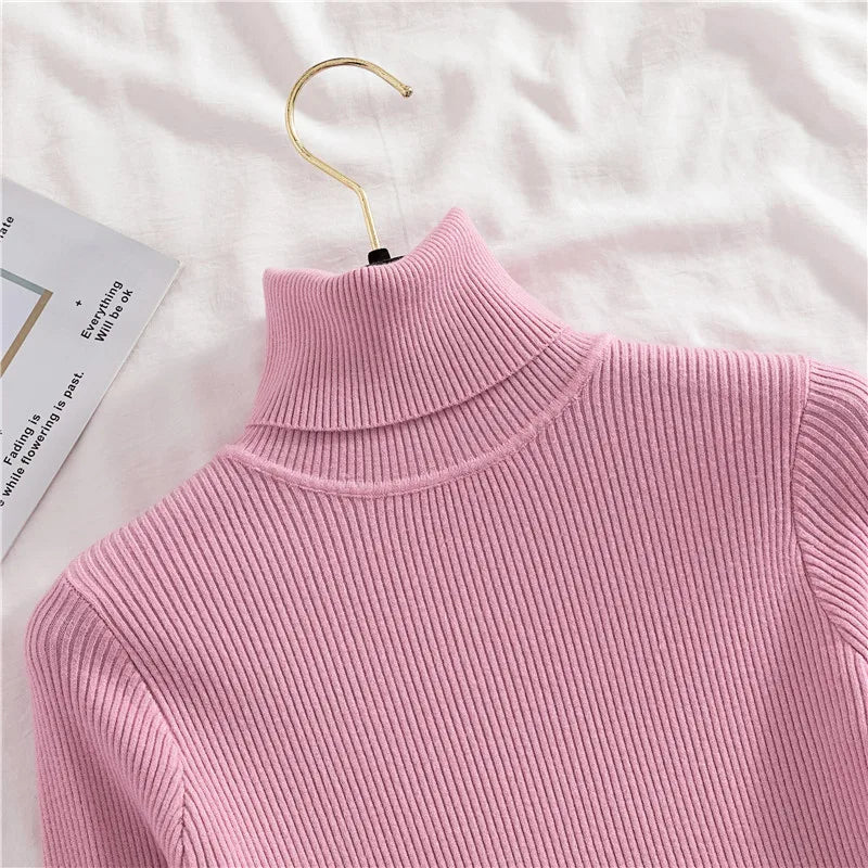 Women's Soft Turtleneck Sweater