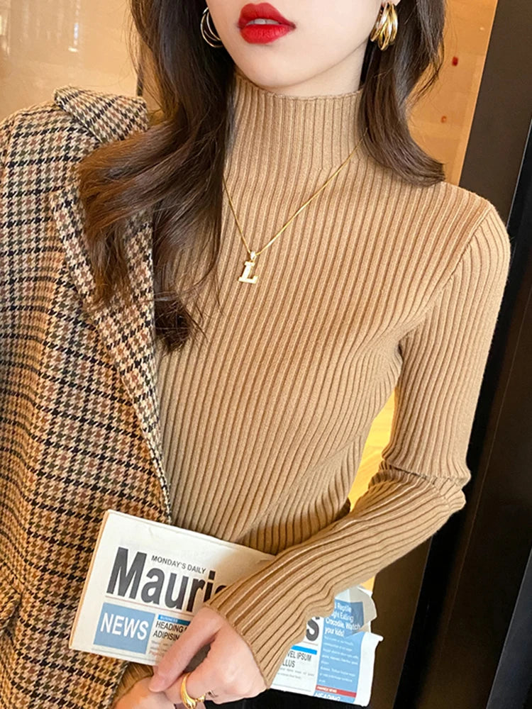 Women's Classic Turtleneck Sweater