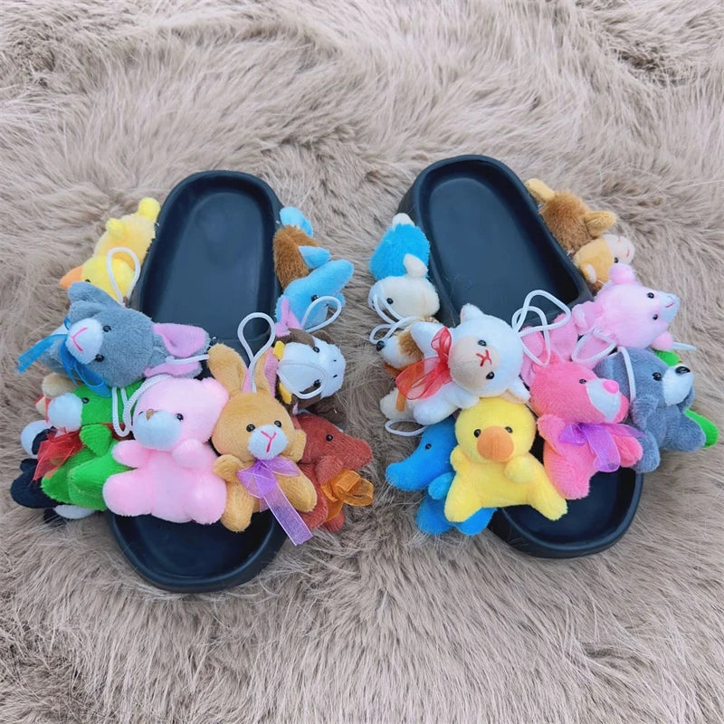 Cozy Women's Teddy Bear Slippers
