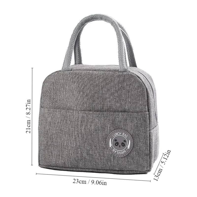 Insulated Lunch Bag with Multiple Compartments