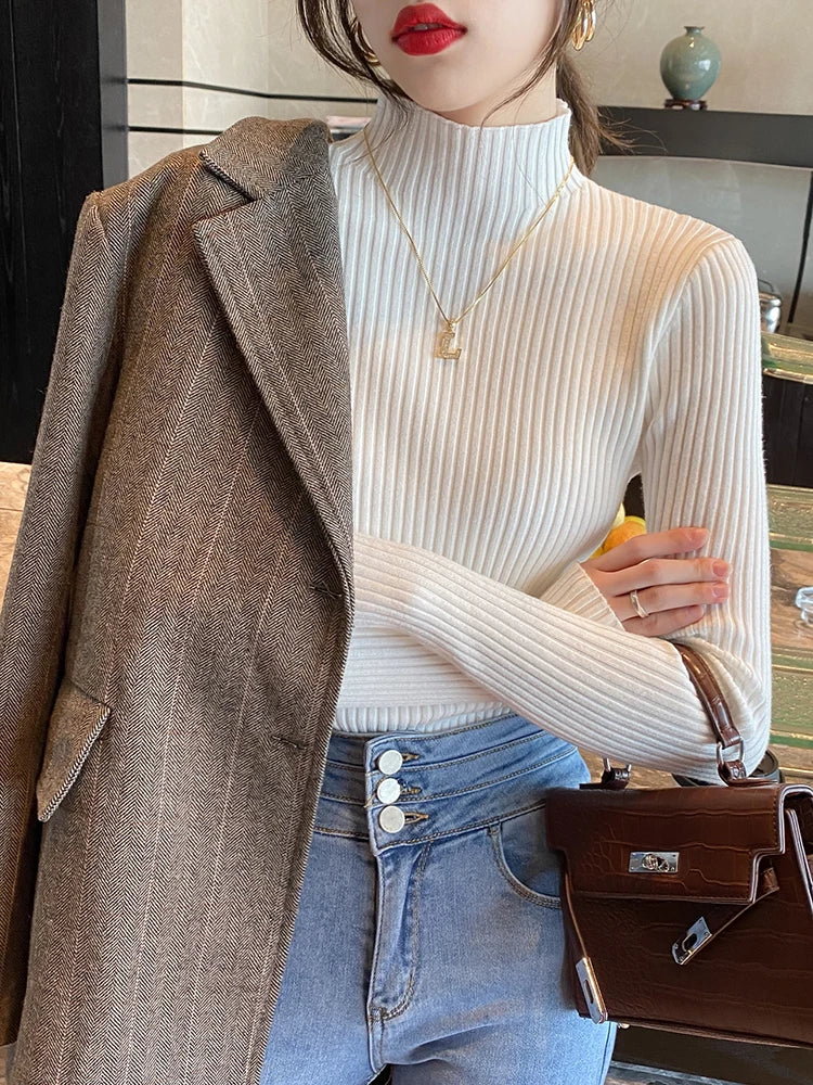 Women's Classic Turtleneck Sweater