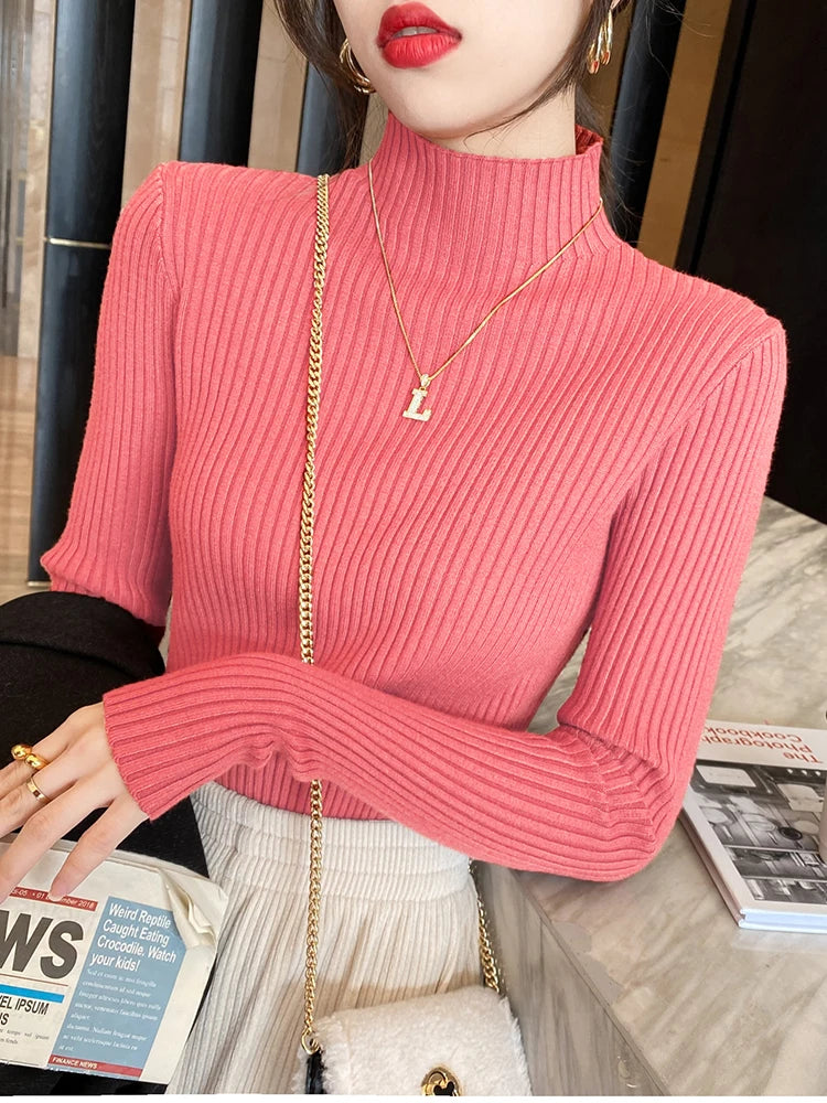 Women's Classic Turtleneck Sweater