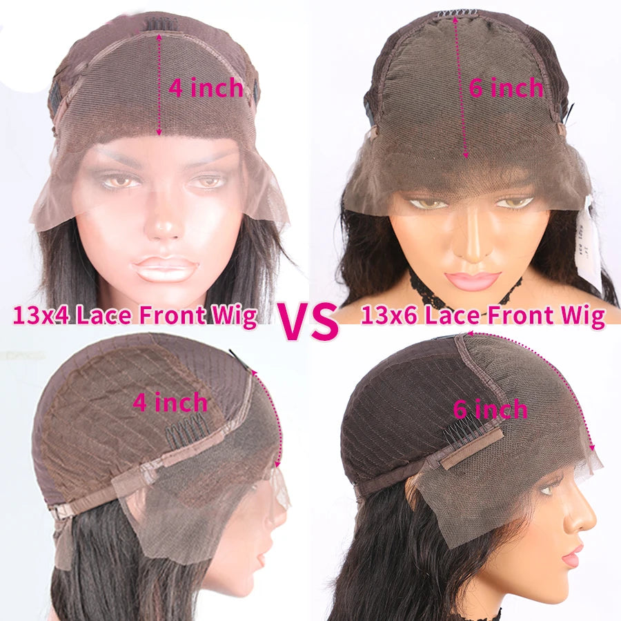 Premium 13x6 HD Transparent Lace Front Wig