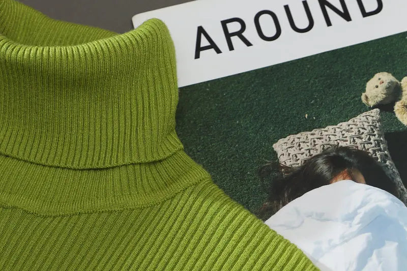 Women's Soft Turtleneck Sweater