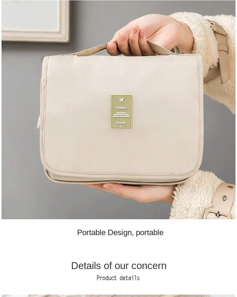 Premium Waterproof Travel Makeup Bag