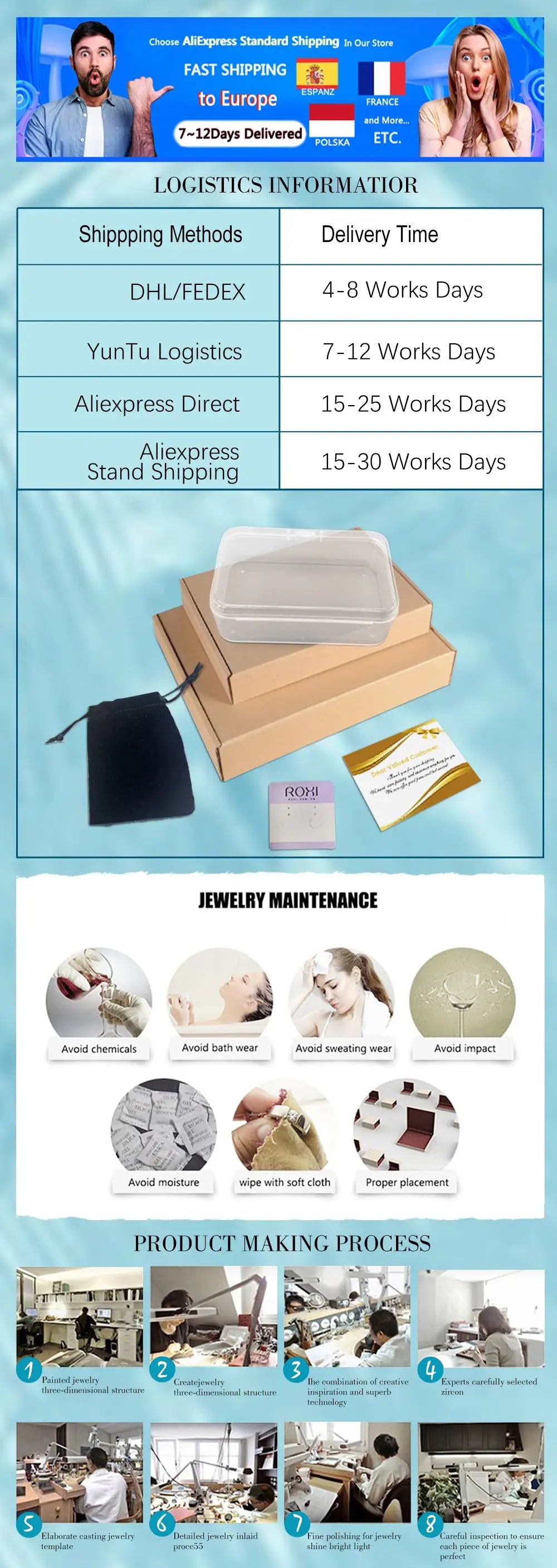 ROXI 925 Sterling Silver Purple Crystal Ring