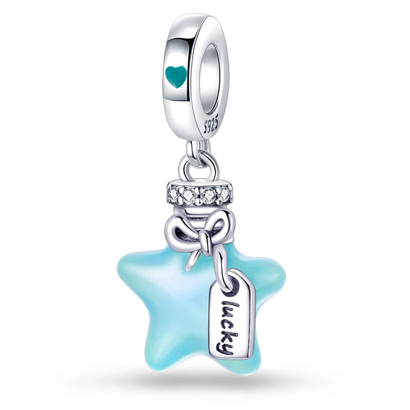 925 Sterling Silver Ocean Charm Collection