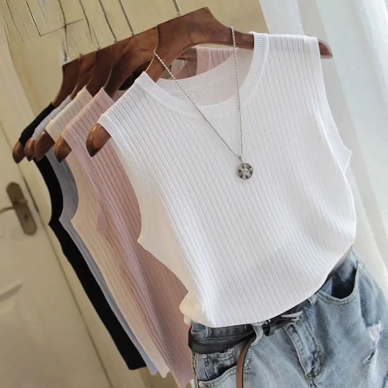 Women's Lightweight Summer Knit Tank Top