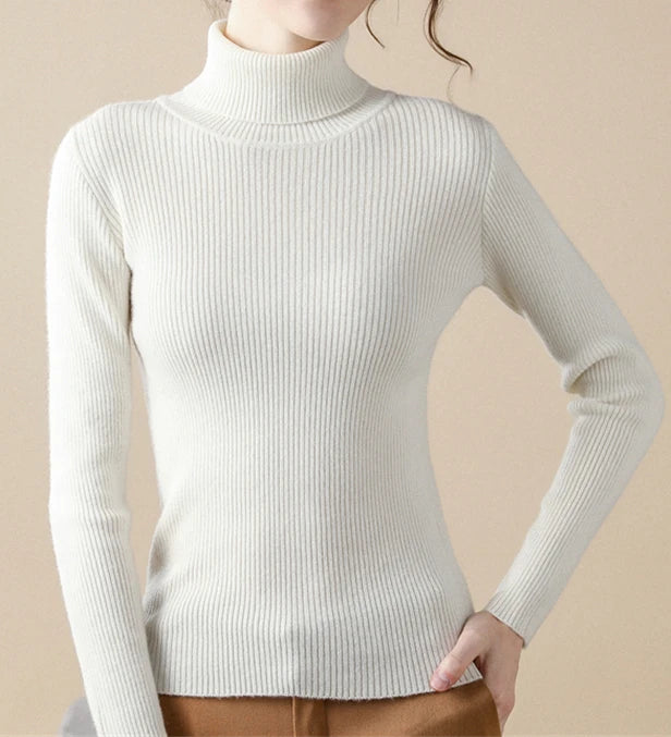 Women's Soft Turtleneck Sweater