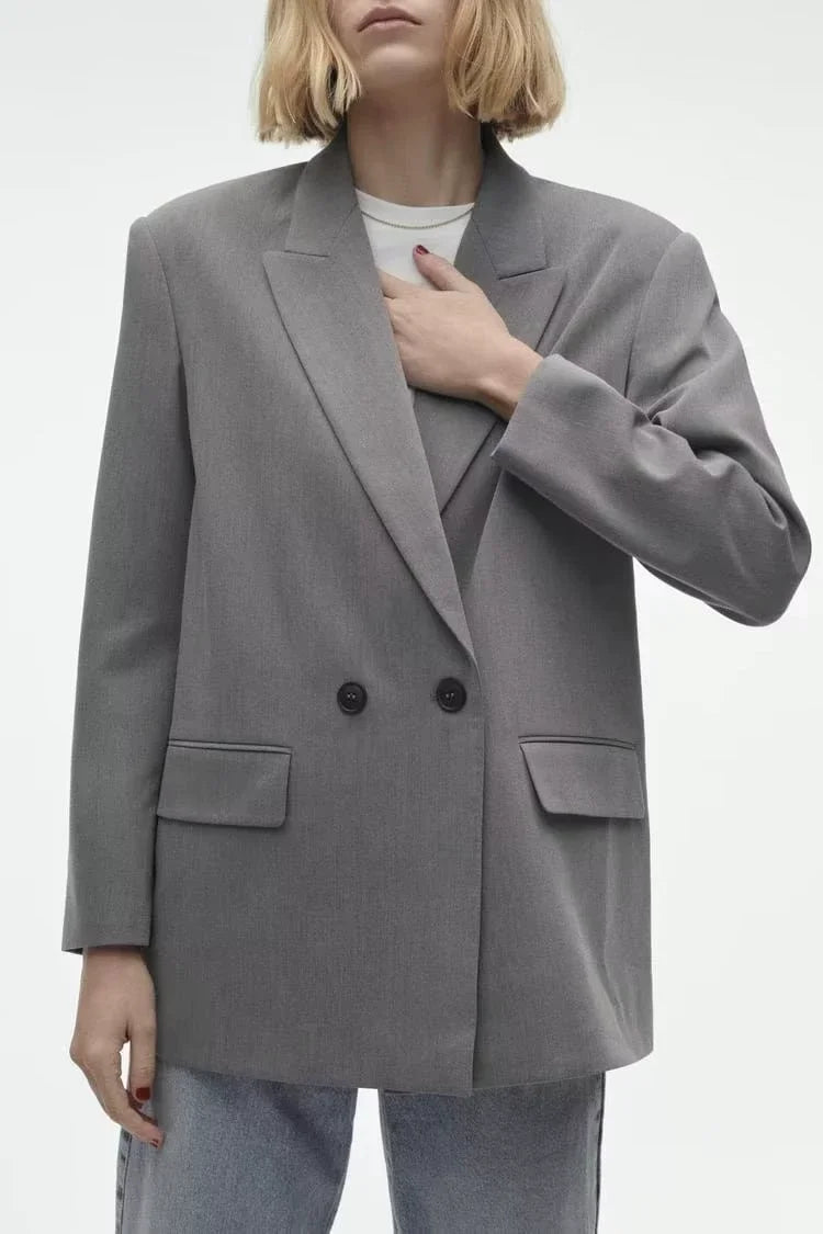 Women's Double-Breasted Blazer