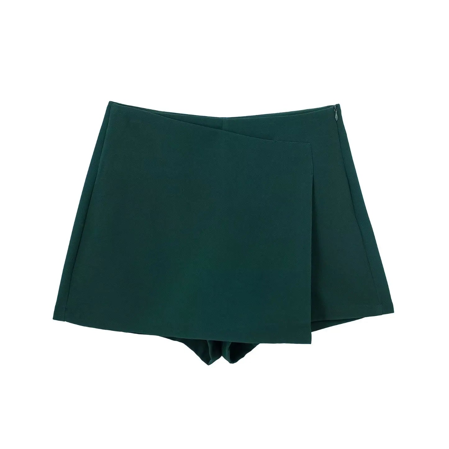 Willshela High-Waisted Asymmetrical Shorts Skort