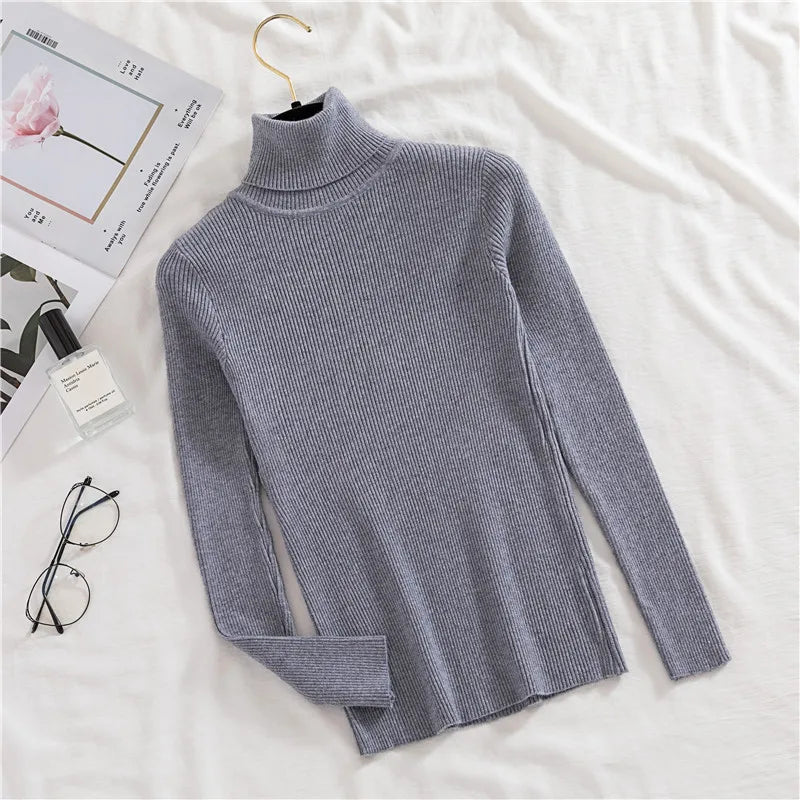 Women's Soft Turtleneck Sweater