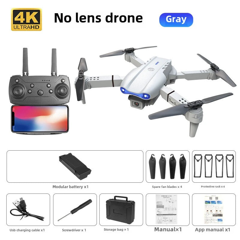E99 Pro Foldable Drone with HD Dual Cameras - Altitude Hold Quadcopter, E88 Pro Remote Control Aircraft K3