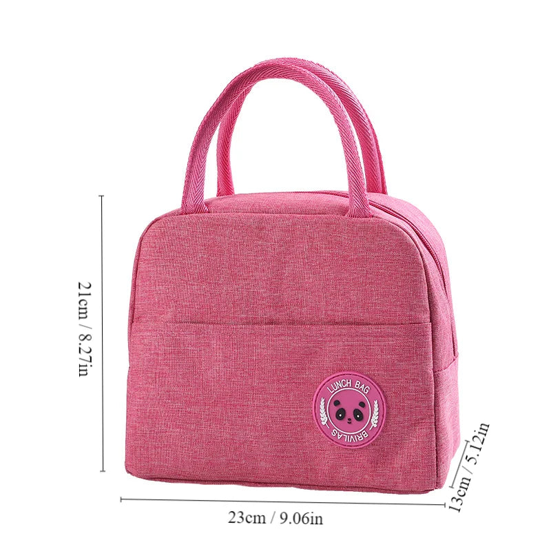 Insulated Lunch Bag with Multiple Compartments