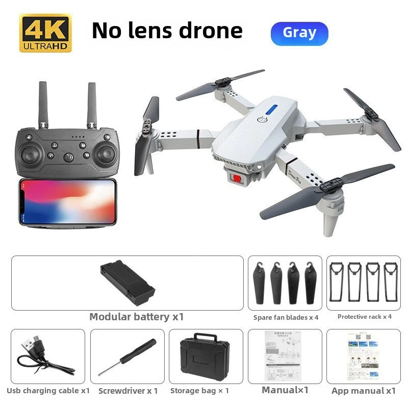 E99 Pro Foldable Drone with HD Dual Cameras - Altitude Hold Quadcopter, E88 Pro Remote Control Aircraft K3