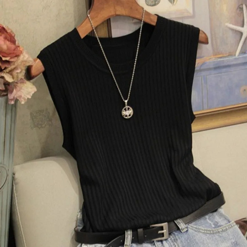 Women's Lightweight Summer Knit Tank Top