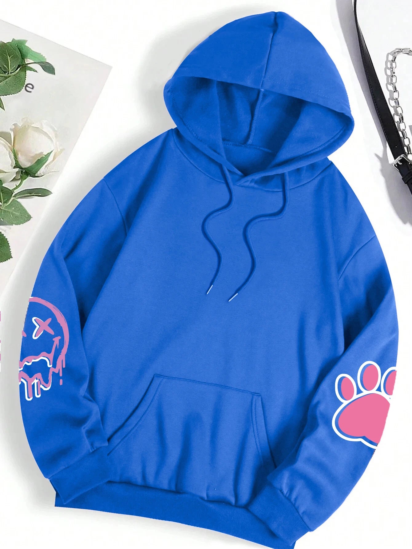 Women's Fleece-Lined Hip Hop Hoodie