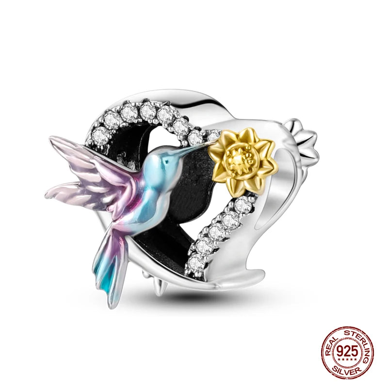 925 Sterling Silver Ocean Charm Collection