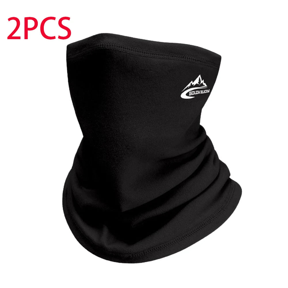 1/2pcs Running Velvet Thermal Neck Warmer Ski Riding Snowboard Scarf Men Women Winter Sports Hiking Cycling Bandana