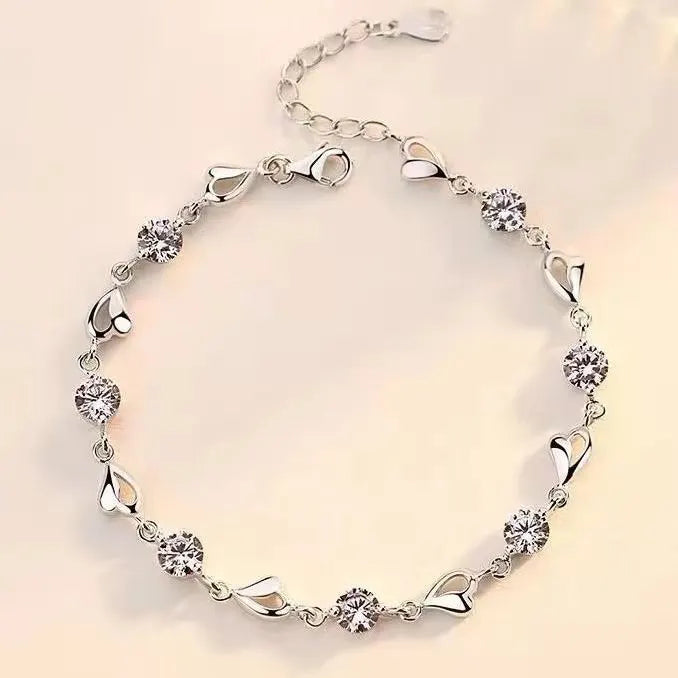 Handcrafted 925 Sterling Silver Twisted Rope Bracelet