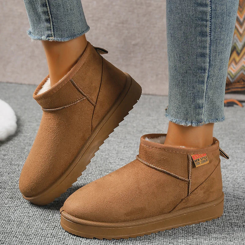 Women's Cozy Winter Snow Boots