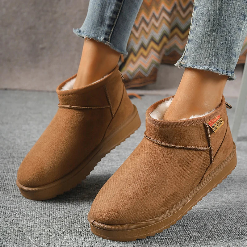 Women's Cozy Winter Snow Boots
