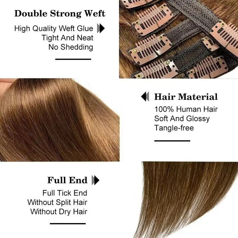 Premium 120g Remy Human Hair Extensions