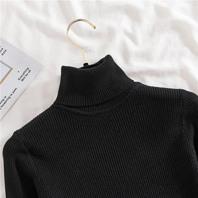Women's Soft Turtleneck Sweater