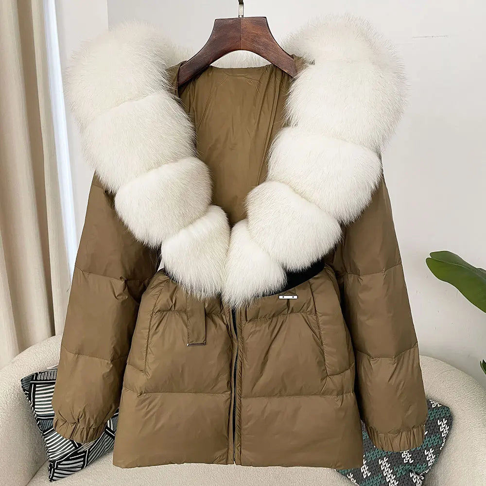 Luxury Women's Winter Down Coat