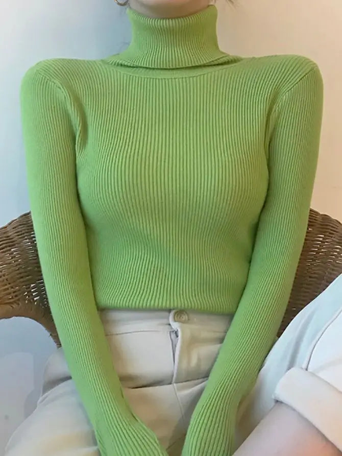 Women's Soft Turtleneck Sweater