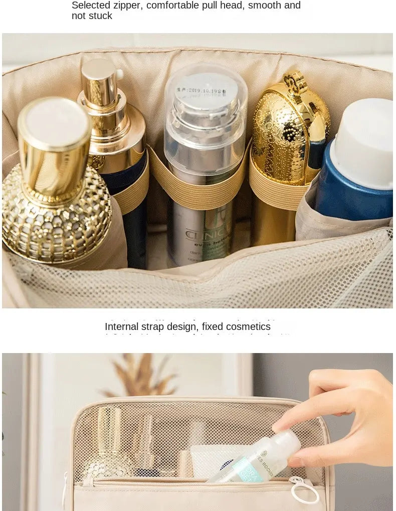 Premium Waterproof Travel Makeup Bag