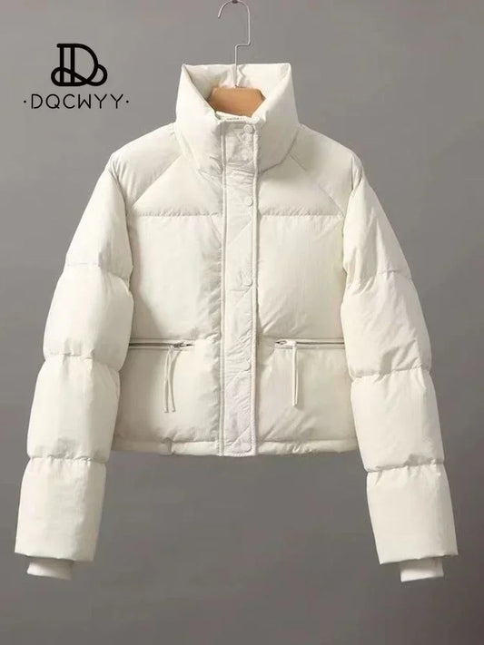 Women's Cotton-Filled Stand Collar Jacket