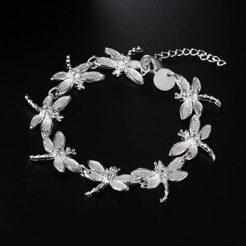 Handcrafted 925 Sterling Silver Twisted Rope Bracelet