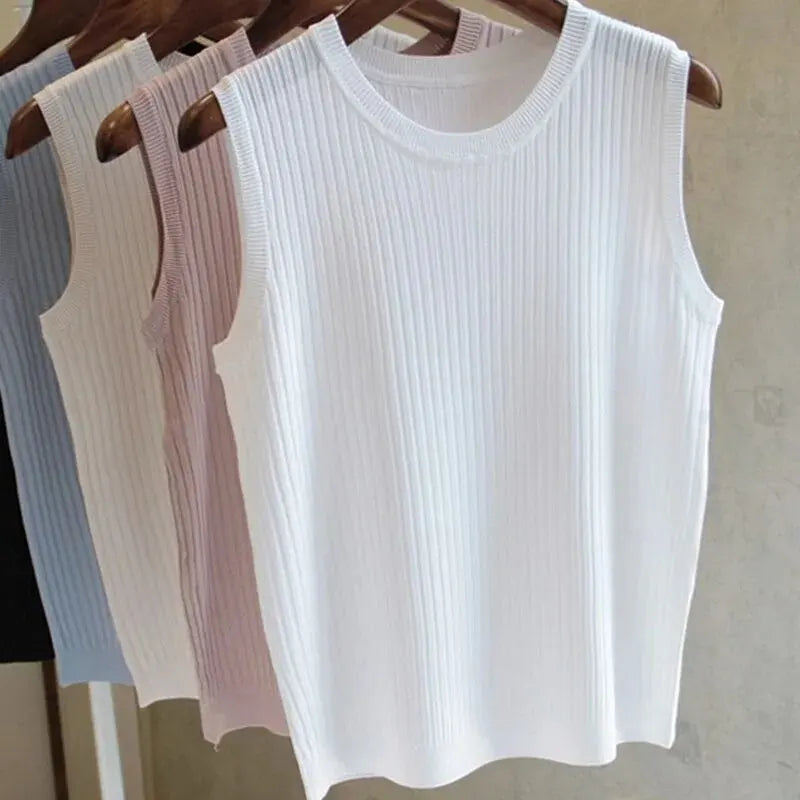 Women's Lightweight Summer Knit Tank Top