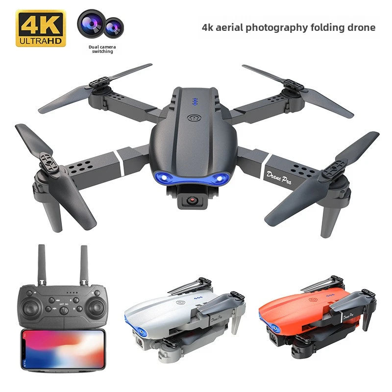 E99 Pro Foldable Drone with HD Dual Cameras - Altitude Hold Quadcopter, E88 Pro Remote Control Aircraft K3