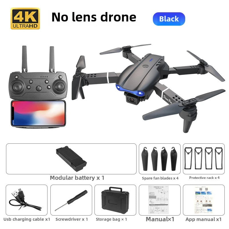 E99 Pro Foldable Drone with HD Dual Cameras - Altitude Hold Quadcopter, E88 Pro Remote Control Aircraft K3