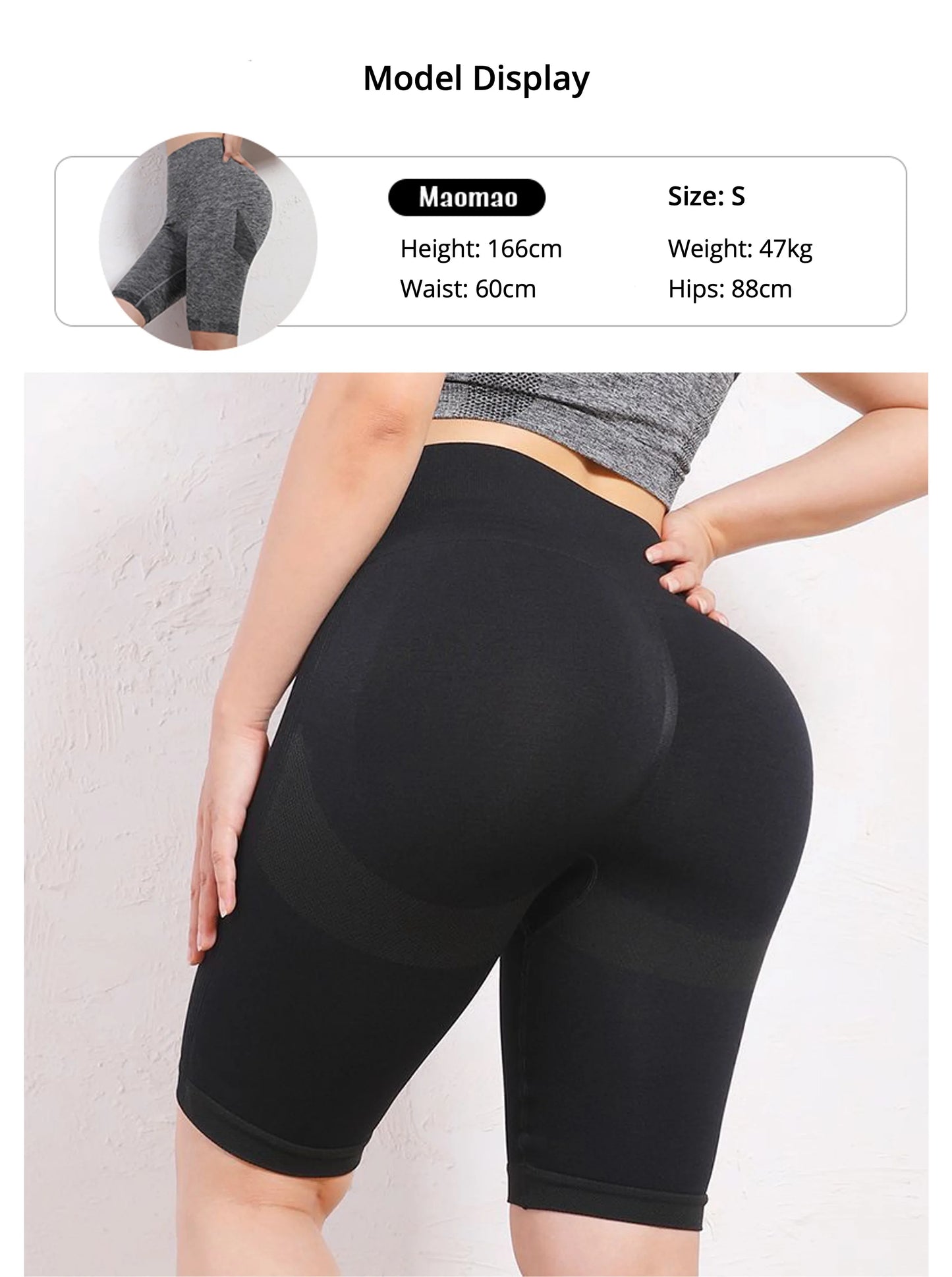 Seamless High-Waist Butt Lifting Yoga Shorts