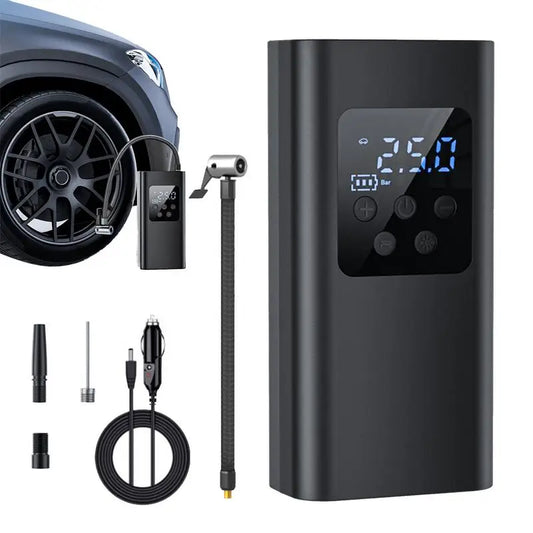 Portable Car Air Compressor Wireless/Wired Electric Tire Inflator Pump For Motorcycle Bicycle Boat Car Tire Ball