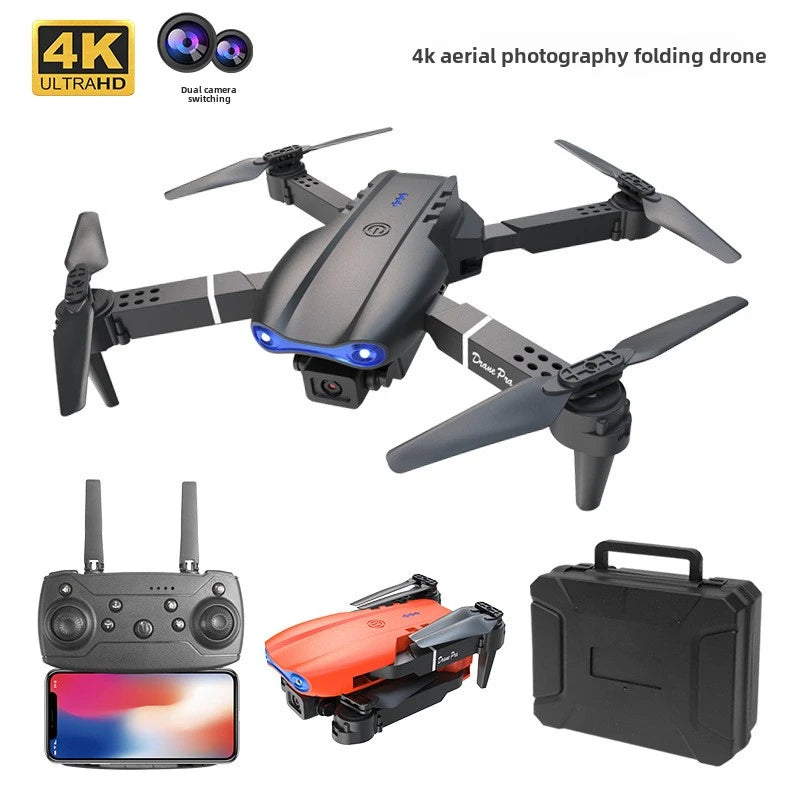 E99 Pro Foldable Drone with HD Dual Cameras - Altitude Hold Quadcopter, E88 Pro Remote Control Aircraft K3